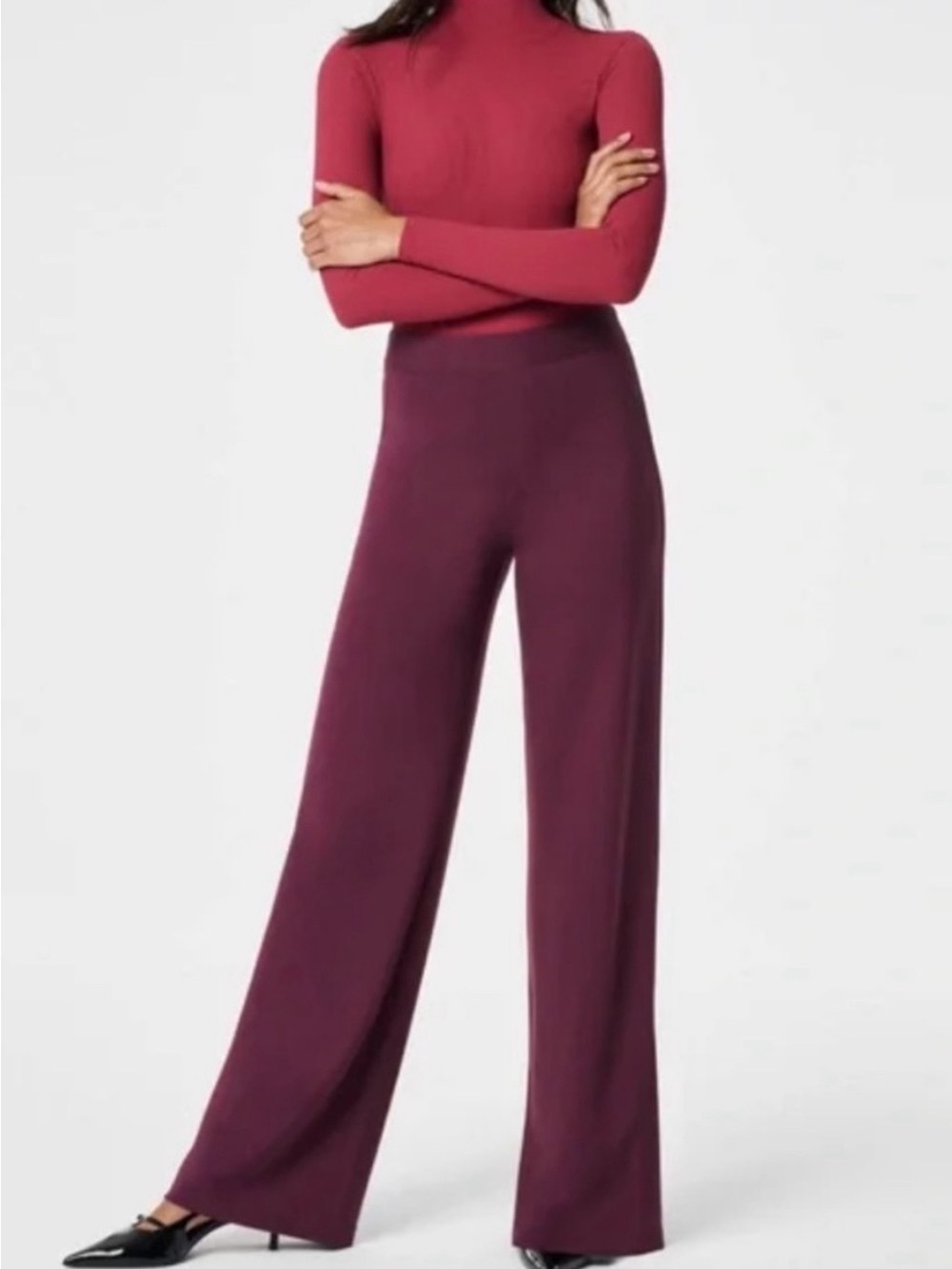 SPANX The Perfect High Rise Wide Leg Pant